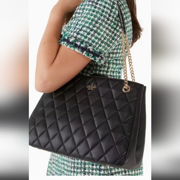 Kate Spade Natalia quilted leather tote bag - Picture 4 of 8